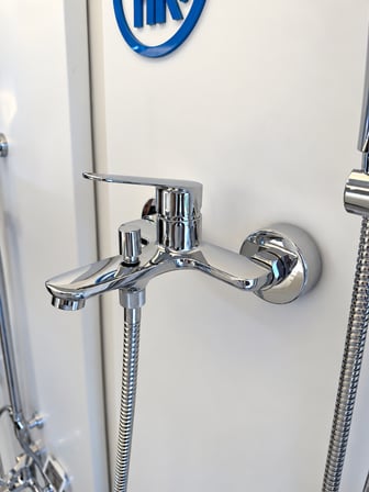 Fast Banyo Bataryası + Ar Tuna Yağmurlama Duş Kolonu Seti | 5 Yıl Garantili