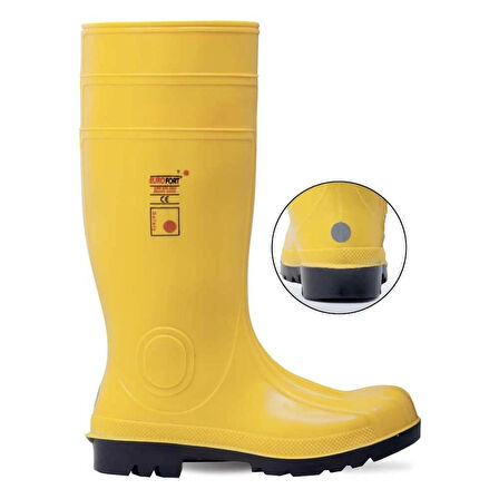 CERVA Eurofort S5 Çizme Sarı (Çelik burun ve Ara tabanlı)