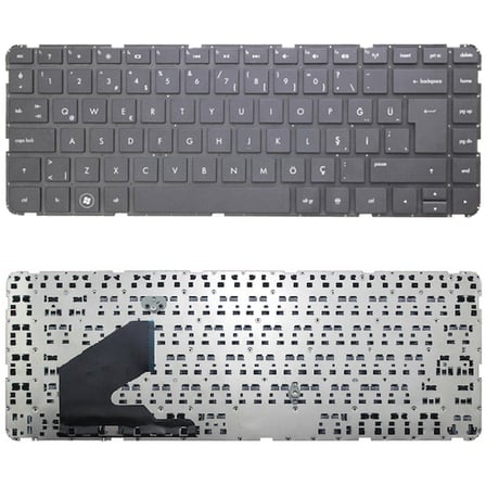 Hp 696276-001, 696276-141, 697904-001, 697904-141 Klavye Tuş Takımı Tuş Seti Siyah Türkçe
