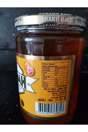 Erzincan Kemah 850g Süzme Bal