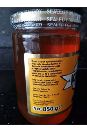 Erzincan Kemah 850g Süzme Bal