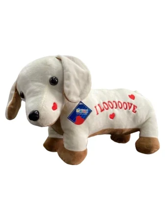 62203 Peluş 45 Cm Aşık Köpek Yastık -hly