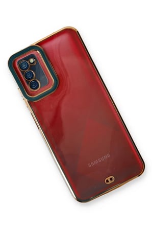 Samsung Galaxy A03S Kılıf Liva Lens Silikon - Yeşil