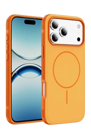 Joko Apple iPhone 17 Pro Max Neksa Magsafe Kapak - Turuncu