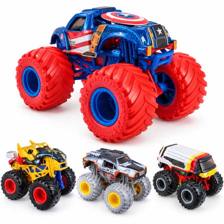 Monster Jam Kamyon Marvel Tekli Paket (adet fiyatıdır)