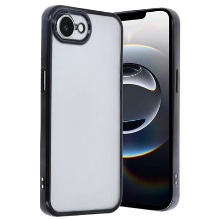 Apple iPhone 16E Kılıf Razer Lensli Silikon - Siyah