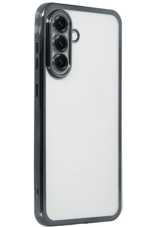 Samsung Galaxy A56 Kılıf Razer Lensli Silikon - Siyah