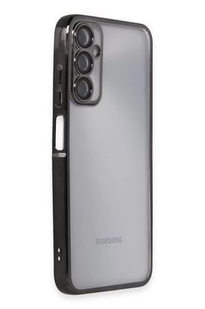 Samsung Galaxy A05S Kılıf Razer Lensli Silikon - Siyah