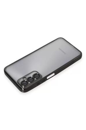 Samsung Galaxy A05S Kılıf Razer Lensli Silikon - Siyah