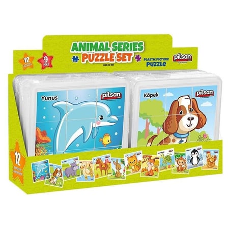 03 355 Anımal Serıes Puzzle Set (adet Fiyatıdır)