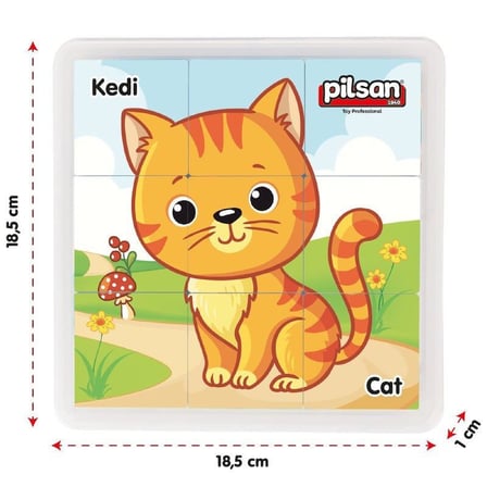 03 355 Anımal Serıes Puzzle Set (adet Fiyatıdır)