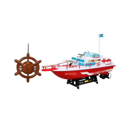 02140 Uzaktan Kumandalı Tekne Polis/İtfaiye 45 cm
