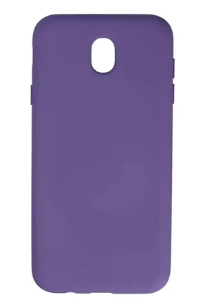 Samsung Galaxy J7 Pro / J730 Kılıf Nano içi Kadife Silikon - Mor