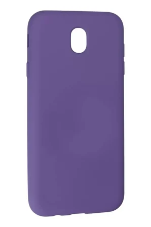 Samsung Galaxy J7 Pro / J730 Kılıf Nano içi Kadife Silikon - Mor