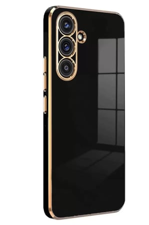 Samsung Galaxy A24 4G Kılıf Volet Silikon - Siyah
