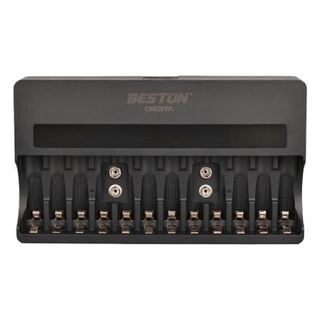 Beston C9028WL AA/AAA/9V/C Boy/D Boy/Lion Hızlı Pil Şarj Cihazı