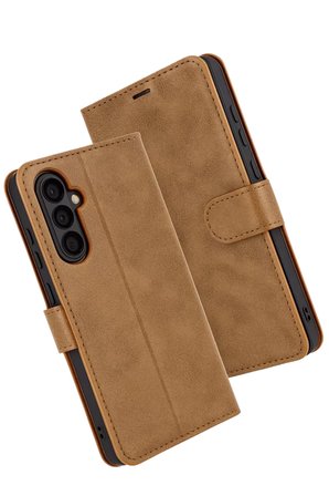 Samsung Galaxy S25 FE Trend S Plus Kapaklı Kılıf - Taba