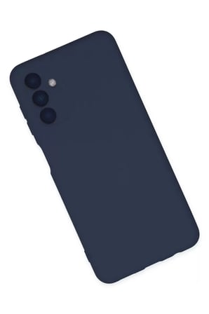 Samsung Galaxy A04S Kılıf Nano içi Kadife Silikon - Lacivert