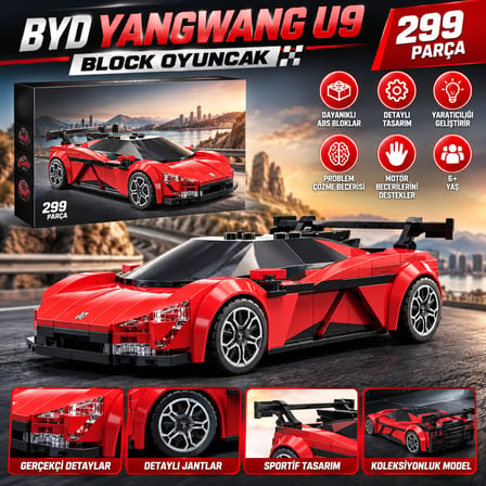 C51099W U9 299 Parça Block Oyuncak
