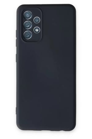 Samsung Galaxy A13 4G Kılıf Nano içi Kadife Silikon - Lacivert