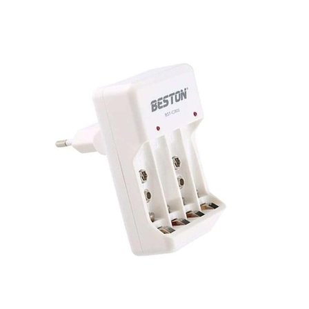 Beston BST-C802 2 - 4 Adet AA/AAA * 1 - 2 Adet 9 Volt Pil Şarj Cihazı