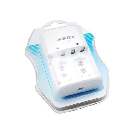 Beston BST-C802 2 - 4 Adet AA/AAA * 1 - 2 Adet 9 Volt Pil Şarj Cihazı