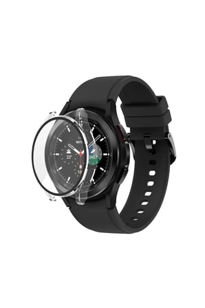 Watch 5 44mm Wall Camlı Kasa Ekran Koruyucu - Şeffaf