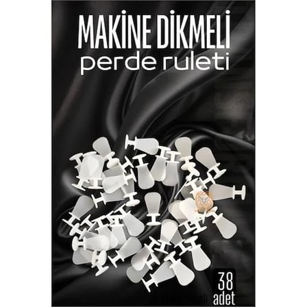 Makine Dikmeli Perde Düğmesi Perde Ruleti Perde Düğmesi 28 Adet 717965