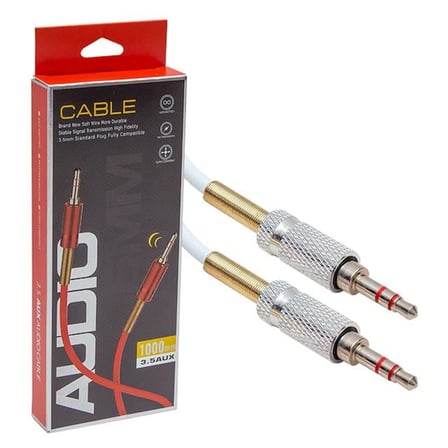 PM-3834 3.5 Mm Erkek/Erkek Stereo Aux Kablo