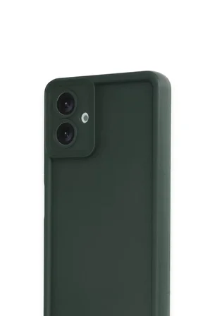 Samsung Galaxy A07 4G Viera Silikon - Koyu Yeşil
