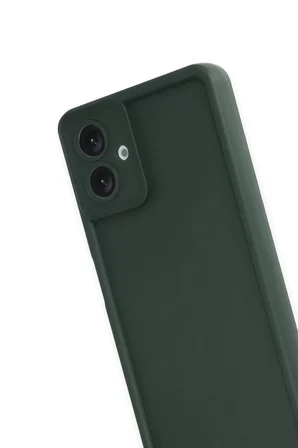 Samsung Galaxy A07 4G Viera Silikon - Koyu Yeşil