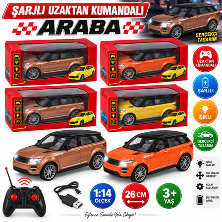 553-121 ŞARJLI UZAKTAN KUMANDALI ARABA (adet fiyatıdır)
