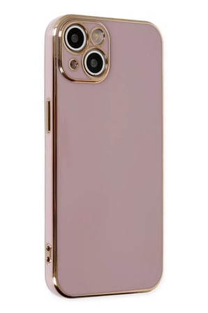 Apple iPhone 14 Kılıf Volet Silikon - Mor