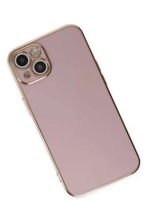 Apple iPhone 14 Kılıf Volet Silikon - Mor