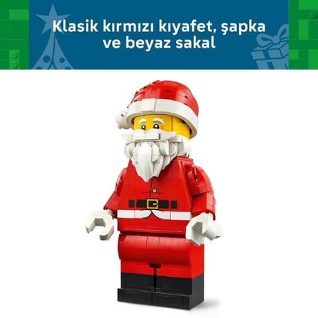 Büyük Boyutlu Noel Baba Minifigürü 40820