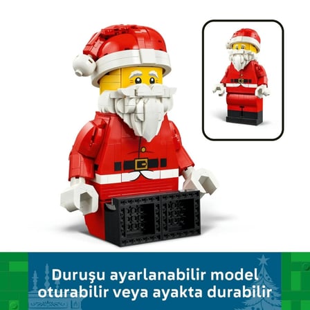 Büyük Boyutlu Noel Baba Minifigürü 40820