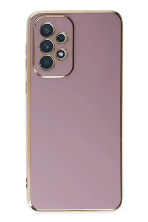 Samsung Galaxy A73 5G Kılıf Volet Silikon - Mor