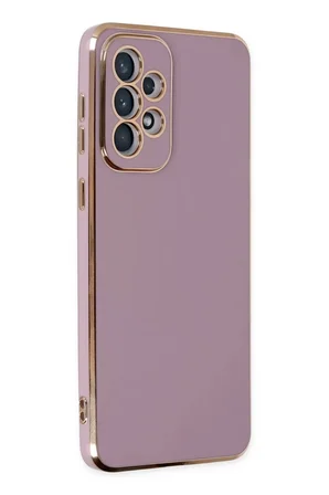 Samsung Galaxy A73 5G Kılıf Volet Silikon - Mor