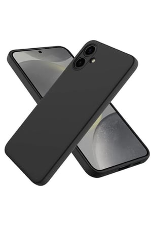 Samsung Galaxy A06 Kılıf First Silikon - Siyah