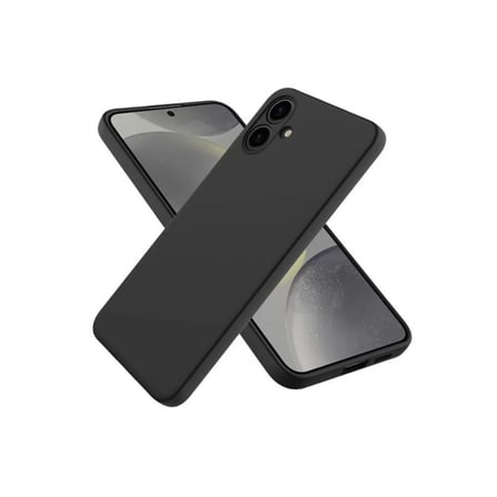 Samsung Galaxy A06 Kılıf First Silikon - Siyah