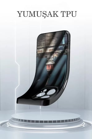 Apple iPhone 14 Pro Kılıf Crew Desenli Kapak - Kapadokya