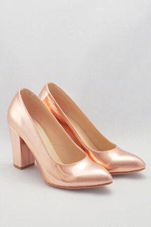 Rose Kadın Klasik Topuklu Ayakkabı Kadın Topuklu Abiye Ayakkabı Şık Gece Ayakkabısı