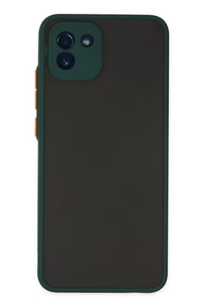 Samsung Galaxy A03 Kılıf Montreal Silikon Kapak - Yeşil
