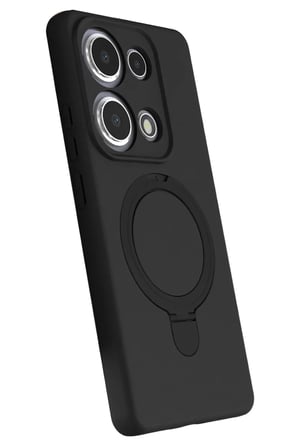 Xiaomi Redmi Note 13 Pro 4G Regal Magsafe Standlı Kapak - Siyah