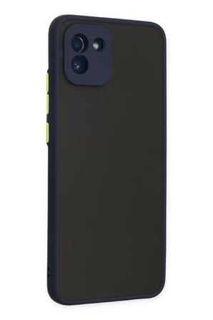 Samsung Galaxy A03 Kılıf Montreal Silikon Kapak - Lacivert