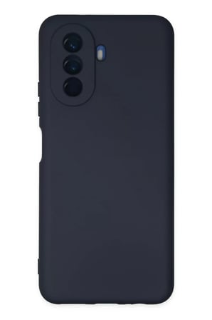 Huawei Nova Y70 Kılıf Nano içi Kadife Silikon - Lacivert