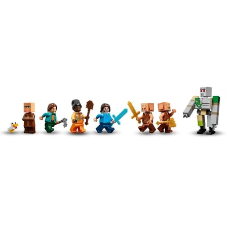 21273 Lego Minecraft The Ghast Balloon Köy Saldırısı 555 parça +10 yaş