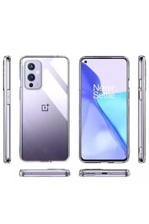 One Plus 9 Kılıf Lüx Şeffaf Silikon