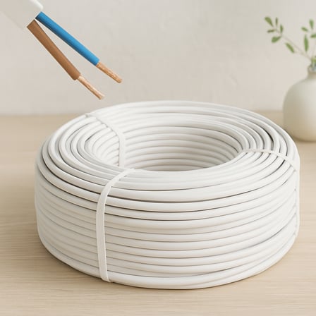2x1.5 mm TTR CCA Elektrik Kablosu 100 m