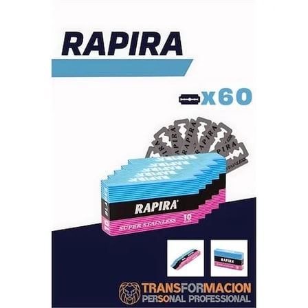 Rapira 60 Adet Yaprak Tıraş Jileti 719624